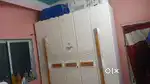 king size bed 5 door wardrobe dresing table with 2 side table