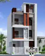 Sell 100 ft Road side semi commercial building