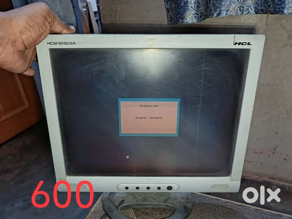 HCl Monitor display working condition , DDR3 Ram 4 gb