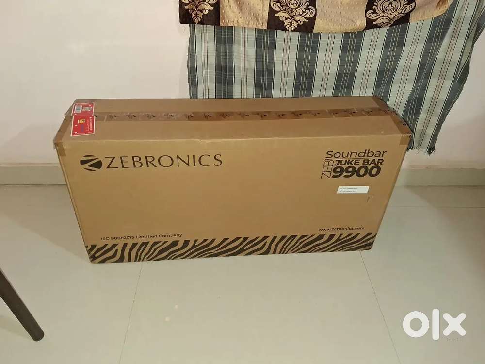 Sale to new sealed peace zebronics 9900 dolbay atmos  and dts soundbar