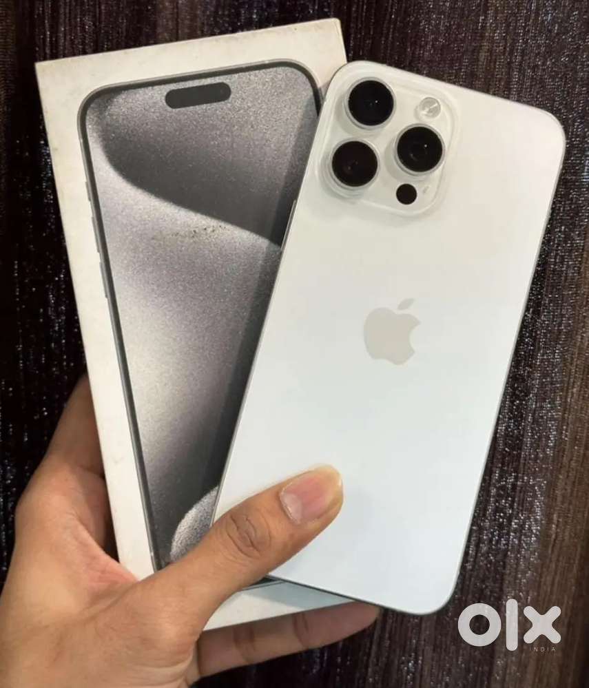 REFURBISHED 15 PRO MAX WHITE COLOUR 256GB MINT CONDITION HURRY UP NOW