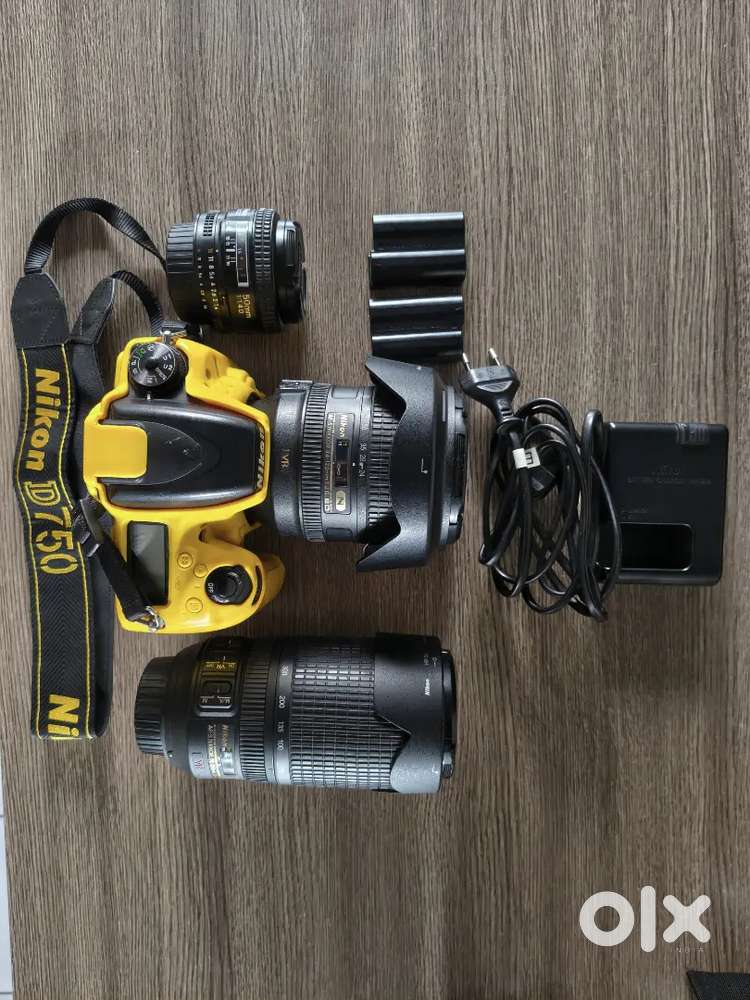 Nikon D750 +3 lens combo   Excellent condition   Great deal