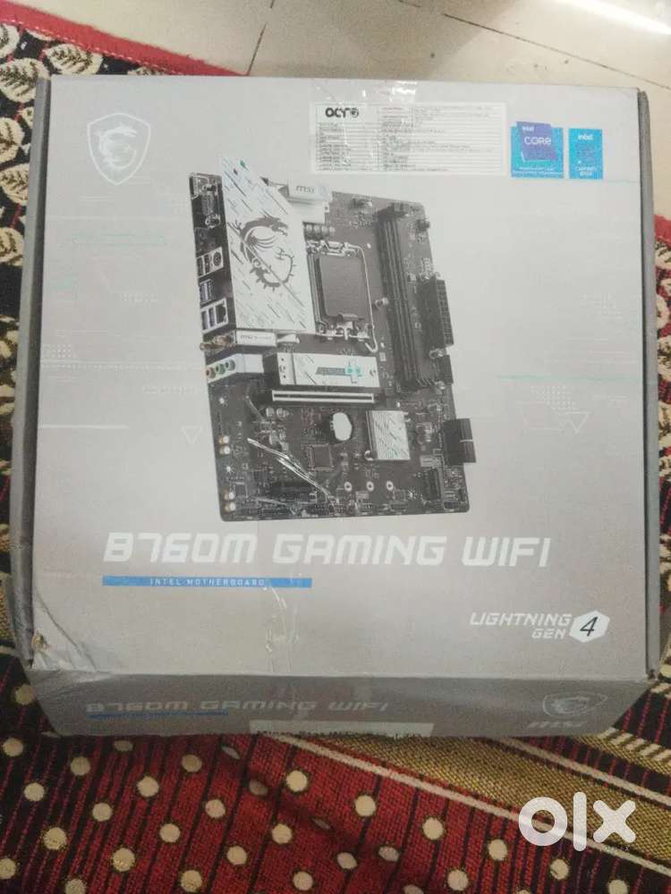 MSI B 760 WIFI GAMING MOTHERBOARD