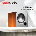 POLK AUDIO PSW-10 10 INCH POWERED SUBWOOFER(FIXED PRICE)
