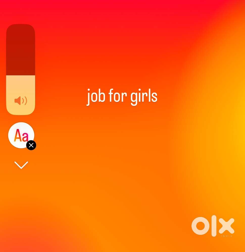 Job only for girls