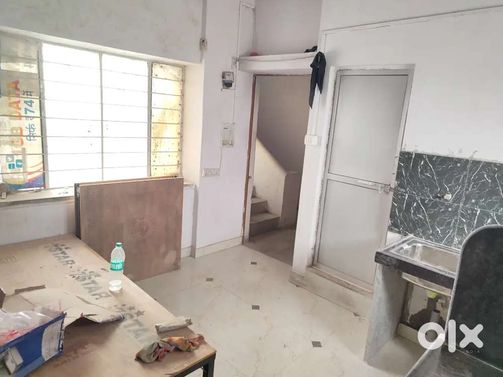 Furnished room on rent for males only with attached bathroom ; kitchen