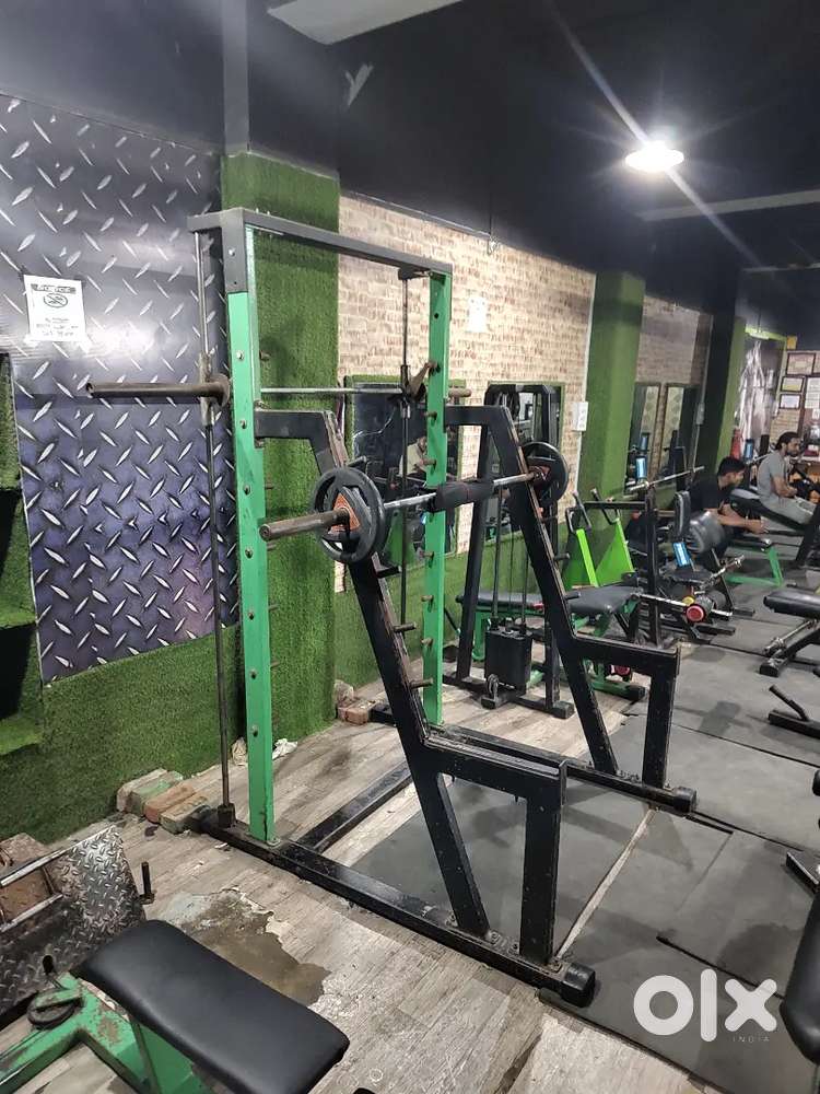 Gym setup all machine free weight cardio treadmill
