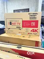 32 Smart @ 6500 with 2 year Full warranty 6500/-