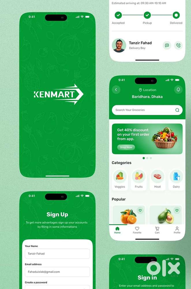 Software Development, Mobile app, Website