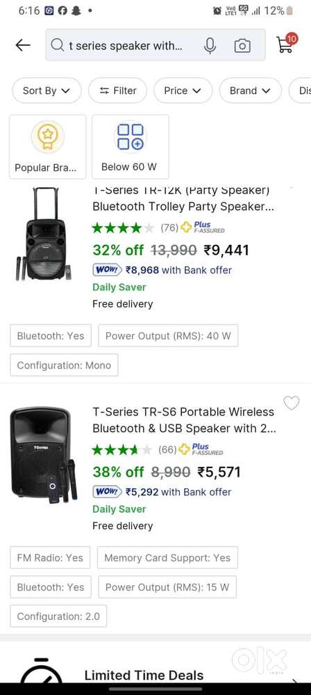 All types of Speakers Available