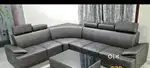 L shape sofa set with beautiful colour combination and beautiful look