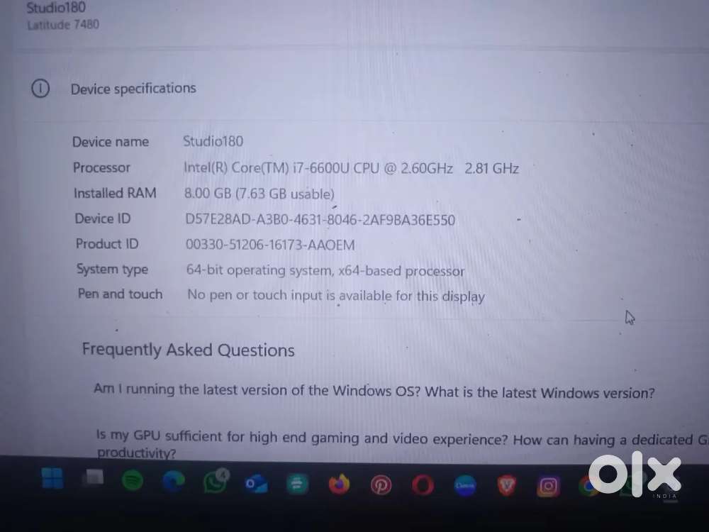 Dell Laptop
