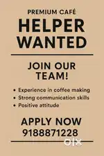 Premium cake cafe helper
