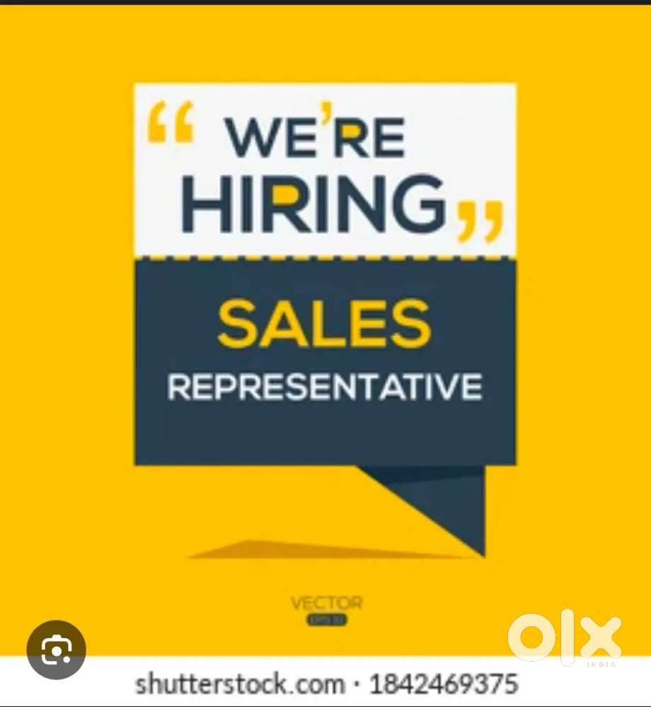 Sales job main counter customer care work