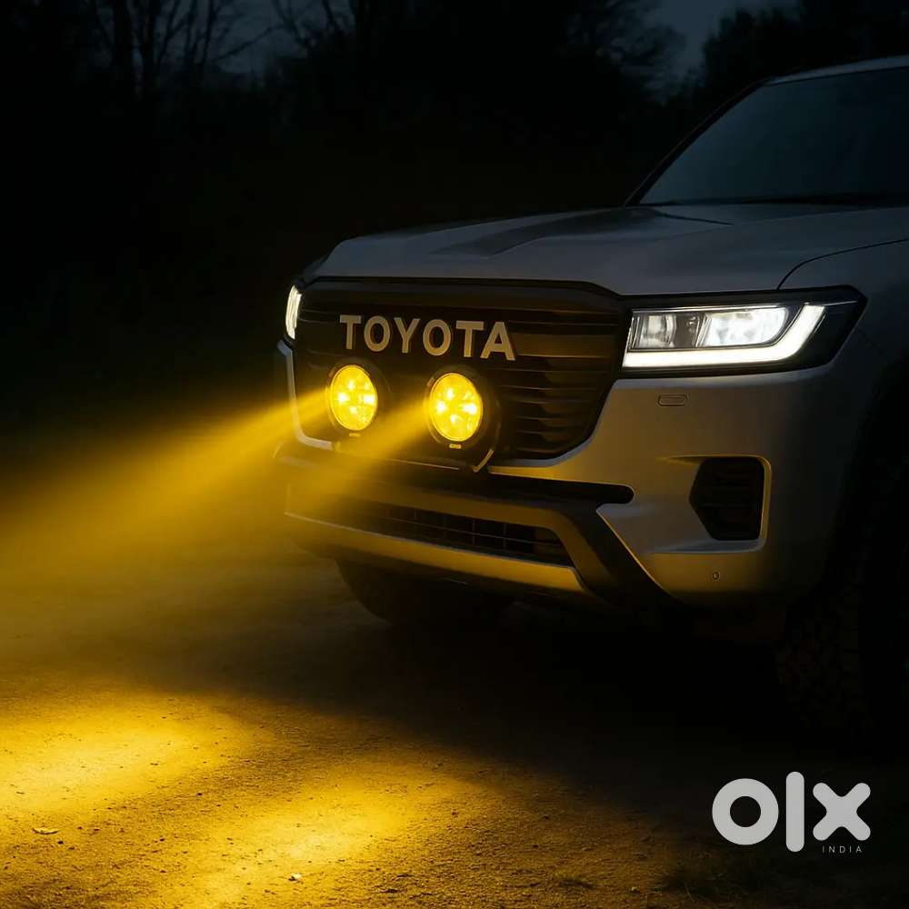 Brand new imported heavy duty Off-road yellow led light for cars/bikes