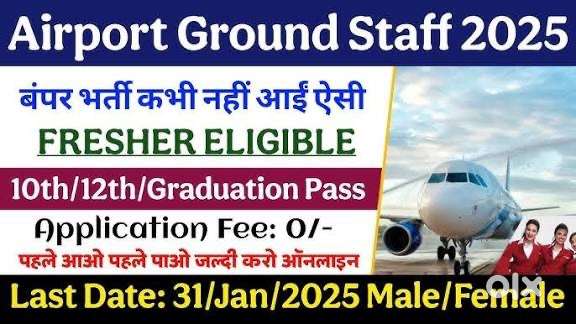 Ground staff and Ticketing executive.