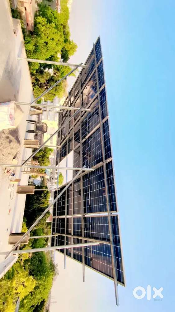 Solar Panel Power System Installation