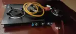 Gas stove with 3 burner