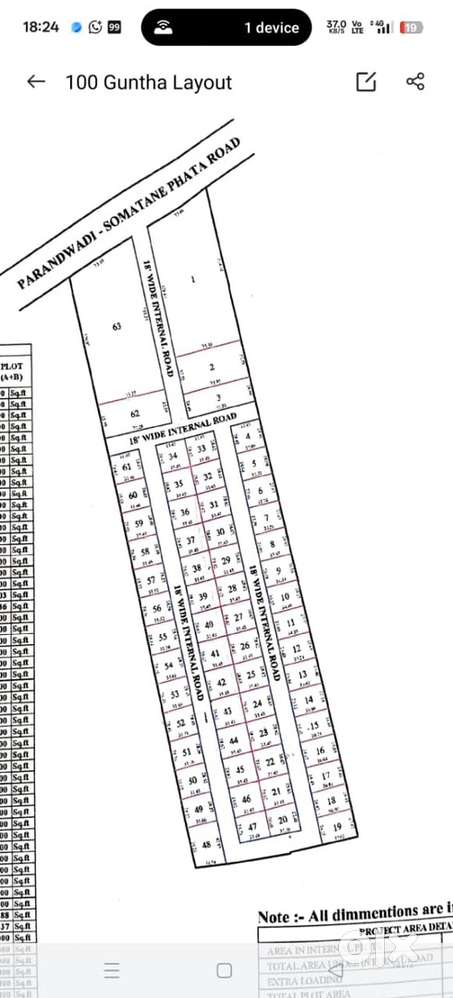 Somatane phata clear title plot available for sale