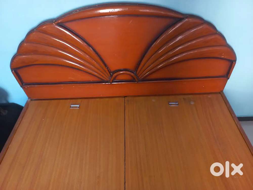 Unused folding double bed with mattress