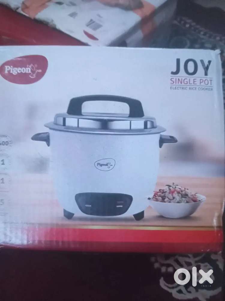 Rice cooker pigeon hoy single pot new box piece