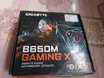 New Gigabyte B650m Gaming x ax AM5 motherboard