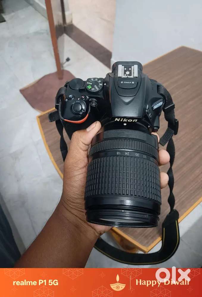 Nikon d5600 with 18-140