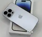 IPHONE 14PROMAX REFURBISHED WHITE COLOUR 256GB WITH WARRANTY BILL BOX