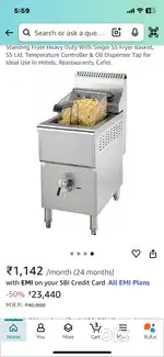 Deep Fryer - Gas