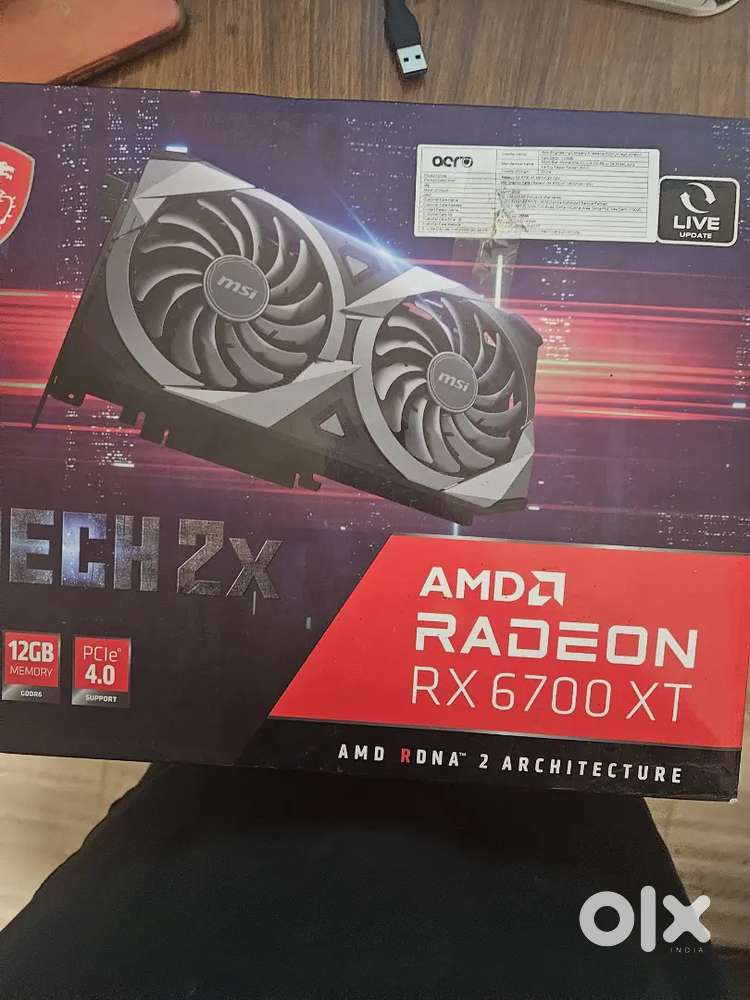 Msi 6700xt 12gb Mech 2x (brand new)
