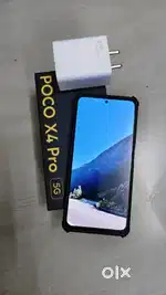 Pocco X4 pro 5G Mint condition AMOLED, 67w charger with box