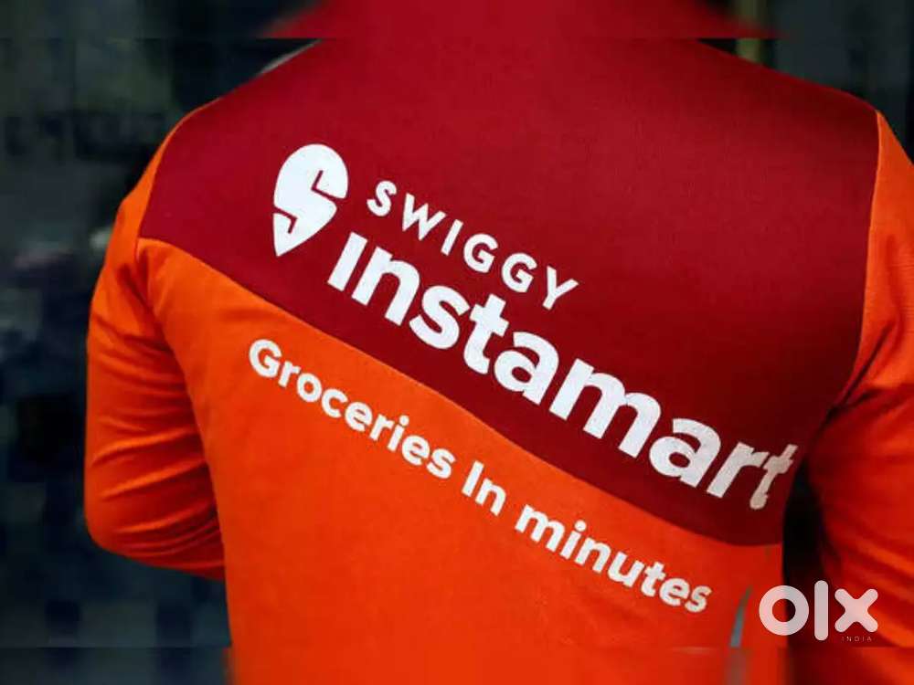 Swiggy food and instamart grocery delivery job