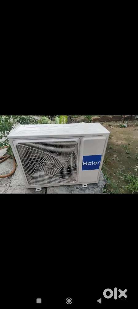 Haier 1.5 tr inverter model 8months used