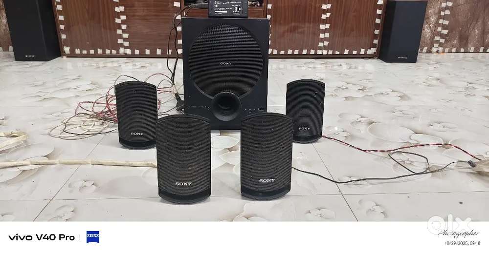 Sony d40 home theatre new connection very good condition