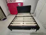 Double bed cot with mattress imported dismantable, imported in 2022,