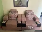 Sofa set computer with center table and dining