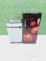 #$¥ Whirlpool single door fridge & Samsung top load washing machine