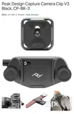 Peak Design Capture Camera Clip V3 Black
