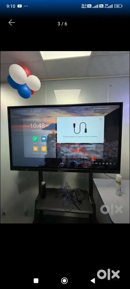 Interactive Flat Panel Tv Torch For Education, Size: 75 Inch