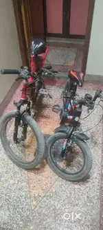2 CYCLES FOR SALE ONLY ONE YEAR OLD
