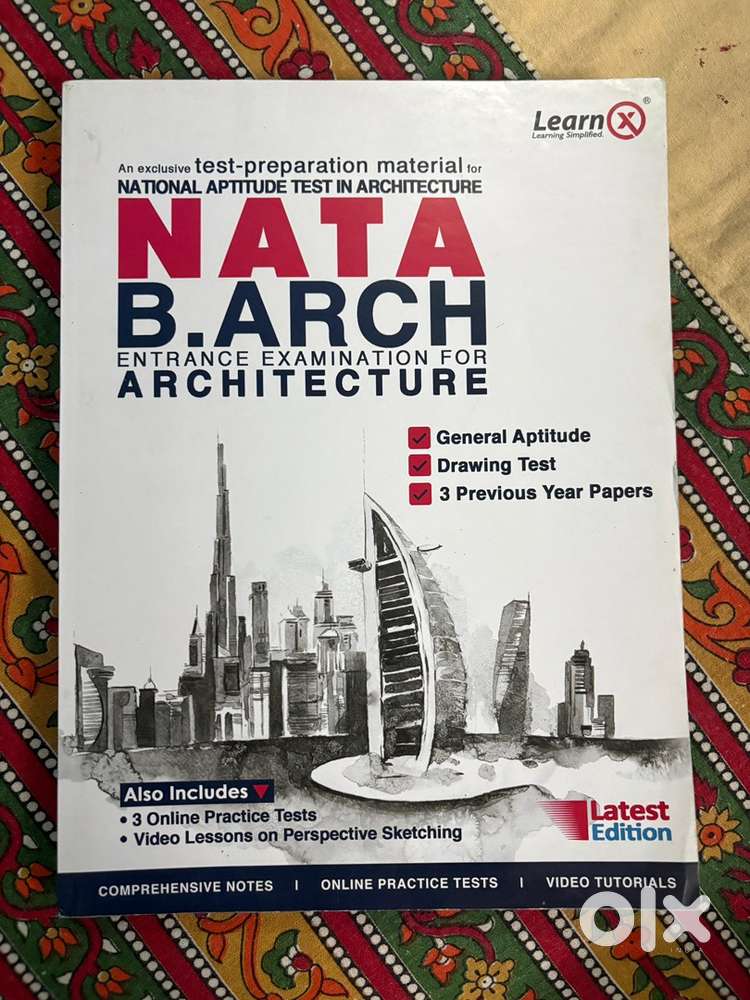NATA B.ARCH Entrance examination architecture.