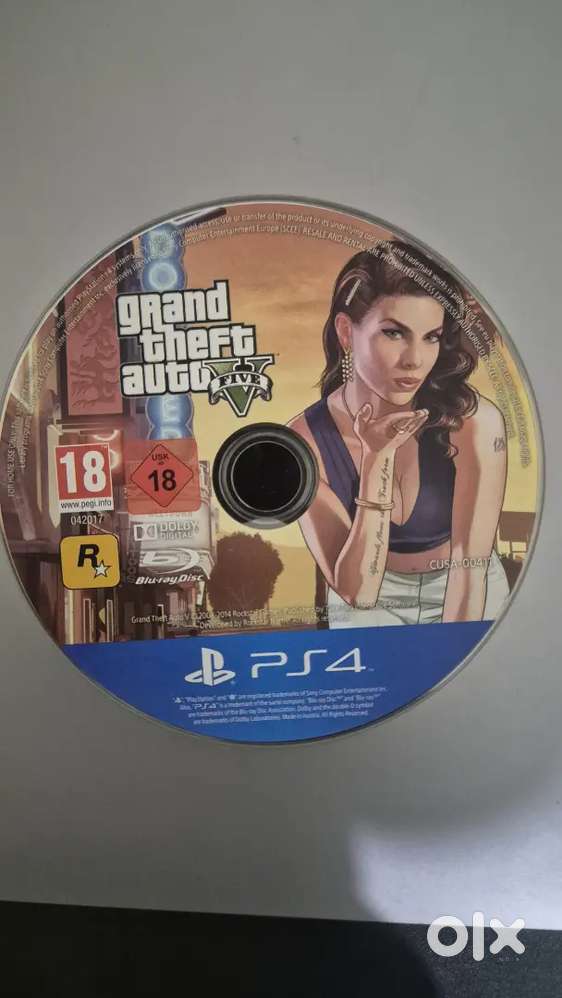 Gta 5 for ps4 cd