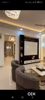 For Sale -1500 Sq Ft -3 BHK Flat in Gated Society,Nr VIP Road,Zirakpur