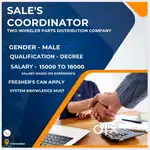 SALES COORDINATOR