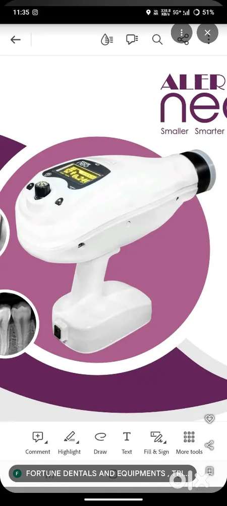 Dental medical equipments delivery