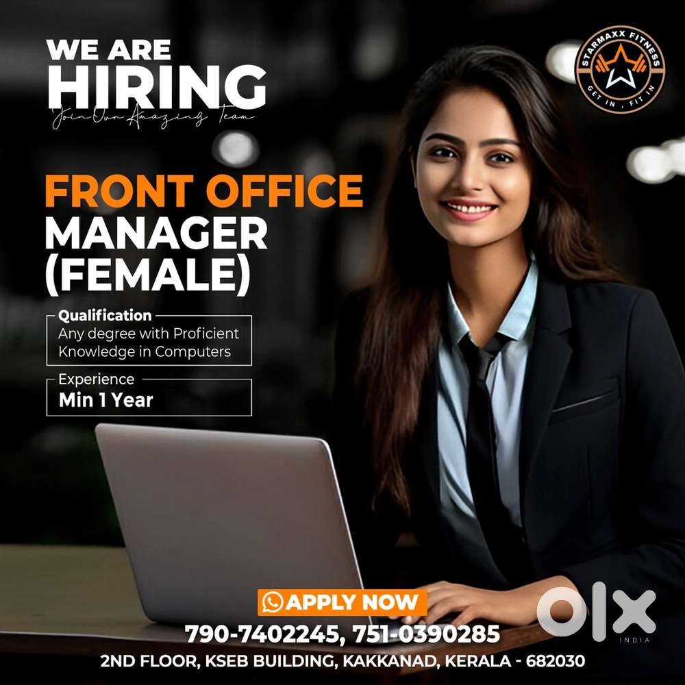 Front desk Manager