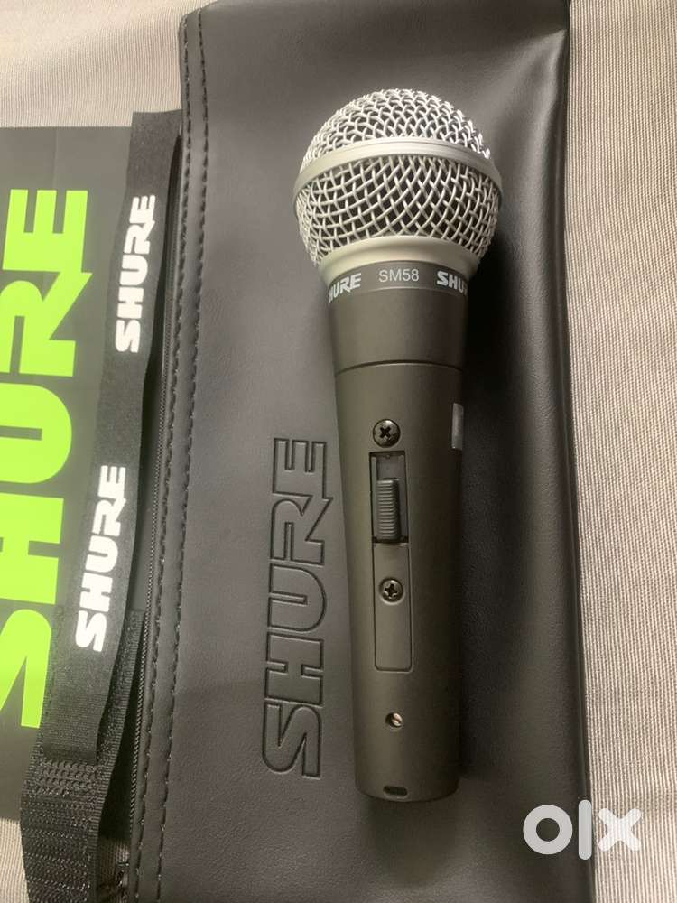 Shure sm58 mic (buy date 28/08/2025)