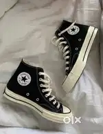 Converse Chuck 70 Hi – Black – UK 8 – Brand New with Box & Bill