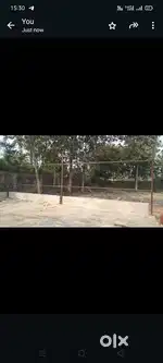 For rent 1bigha land with800sqr ft godown