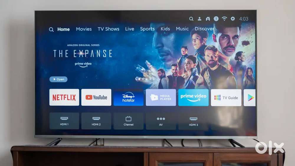 Haier 55inch 4k ultra Smart TV with fabulous condition.